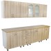 Bucatarie Zebra 2.6 metri MDF sonoma